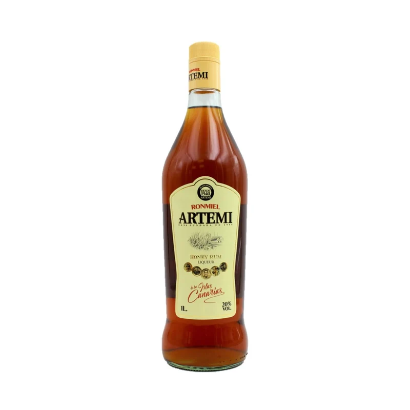 Ron Miel Artemi Honey Rum Canario Honigrum 1 Liter