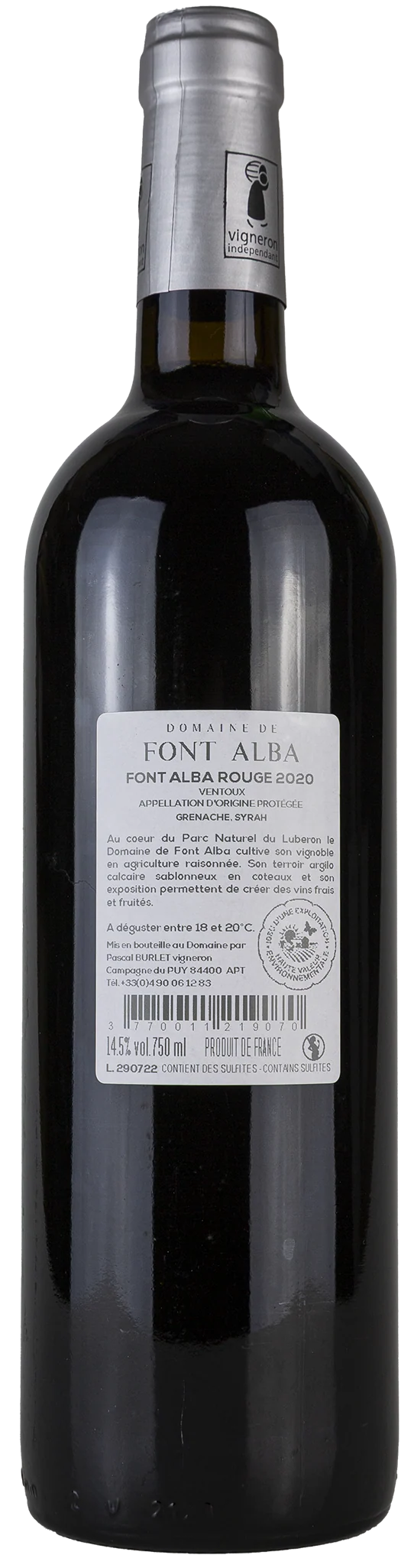 Domaine de Font Alba 2020