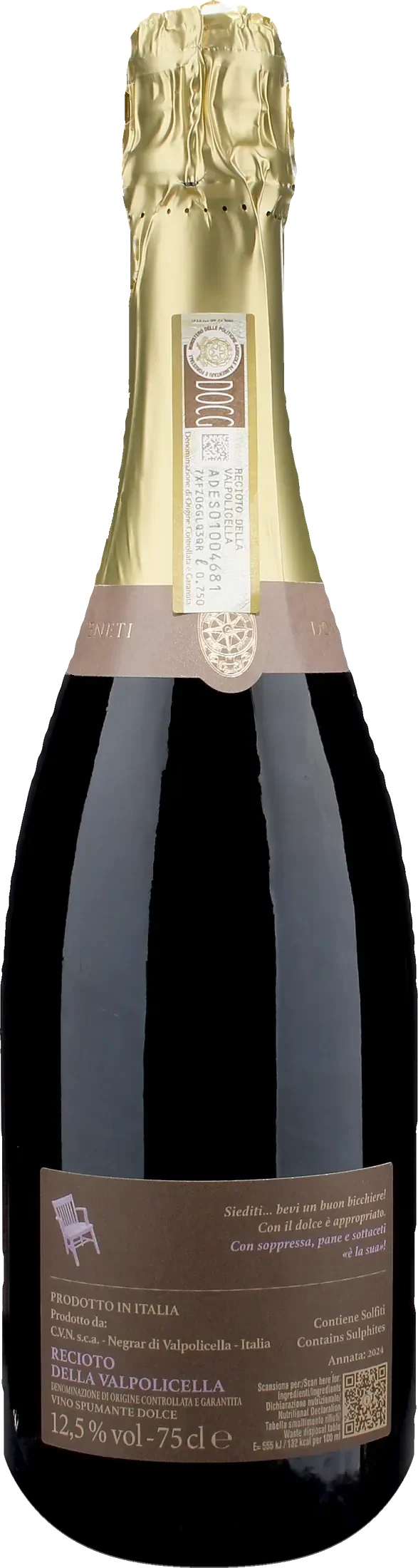 Domini Veneti Recioto della Valpolicella Sentate Spumante Dolce 2024