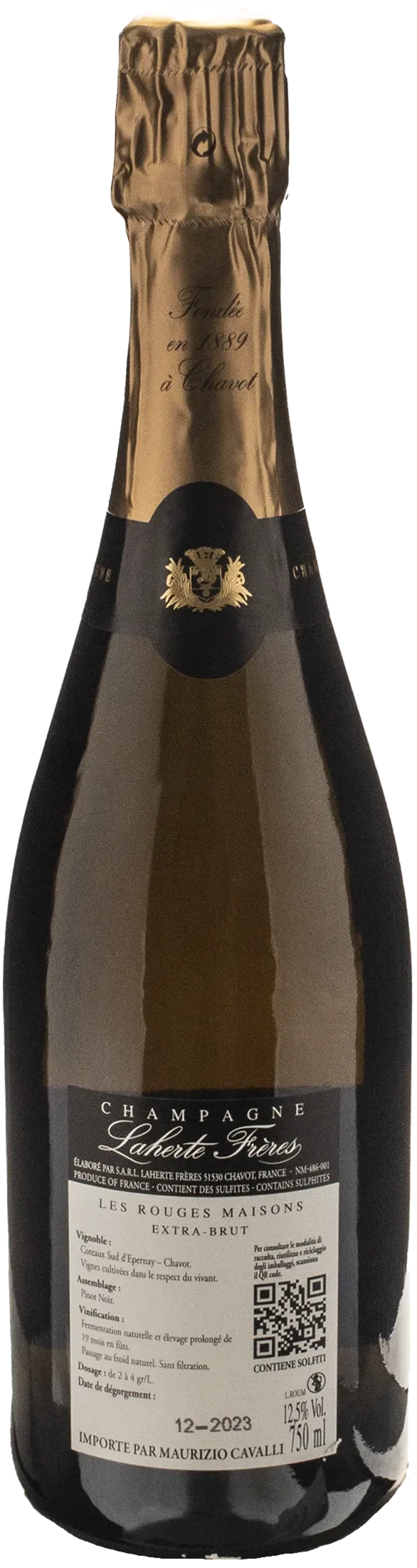 Laherte Freres Champagne Les Rouges Maisons Extra Brut
