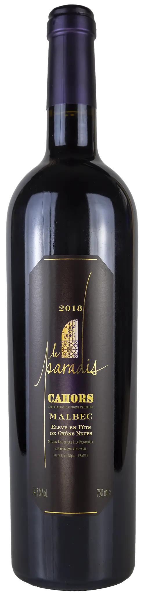 Le Paradis Malbec 2018
