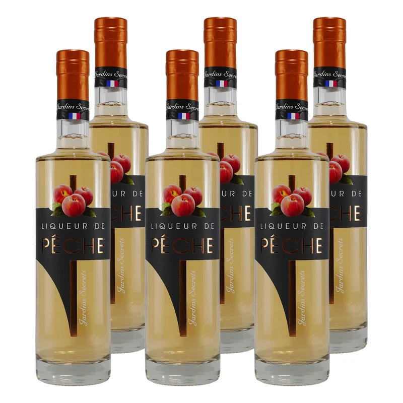 Jardins Secrets Liqueur de Pêche (6 x 0,7L)