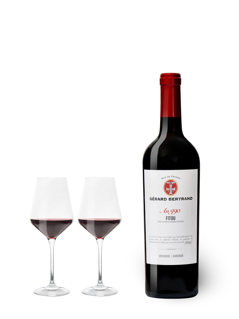 Héritage "An 990" rouge AOP Fitou 2023 – 75cl vin rouge