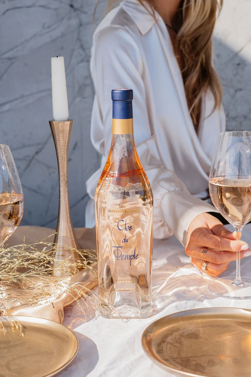 Clos du Temple Caisse Unitaire AOP Languedoc Cabrières 2023 – 75cl vin rosé