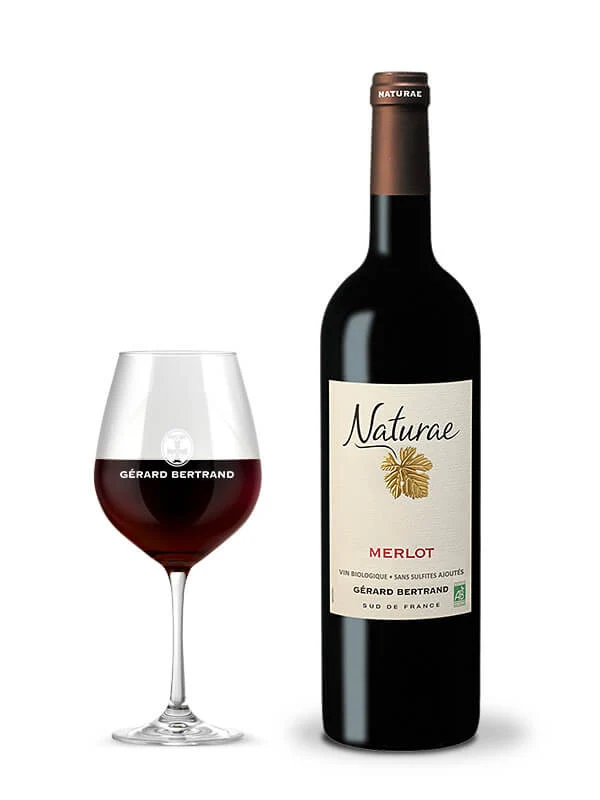 Naturae Merlot Vin rouge IGP Pays d'Oc 2024 – 75cl