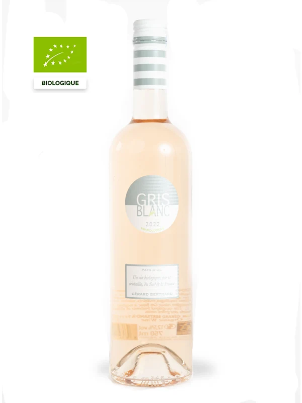 Gris Blanc IGP Pays d'Oc 2025 – à vis Lot 6 Bouteilles 75cl vin rosé