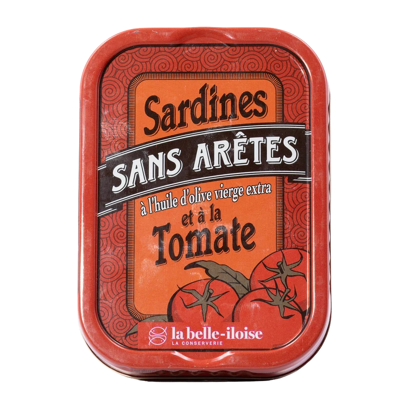 Sardinen ohne Gräten mit Tomate