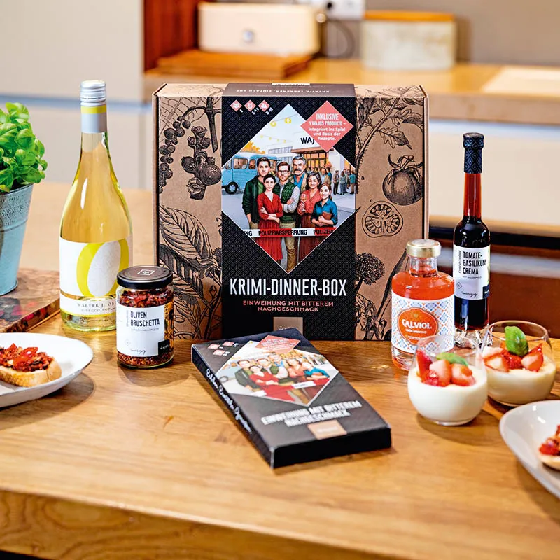 Wajos Krimidinner Box