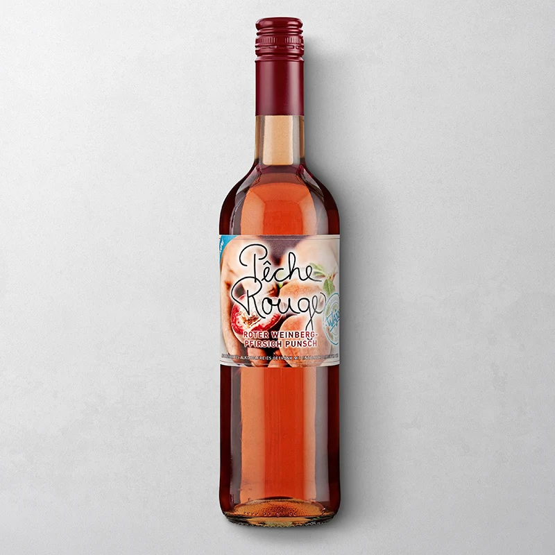 Roter Weinbergpfirsich Punsch alkoholfrei