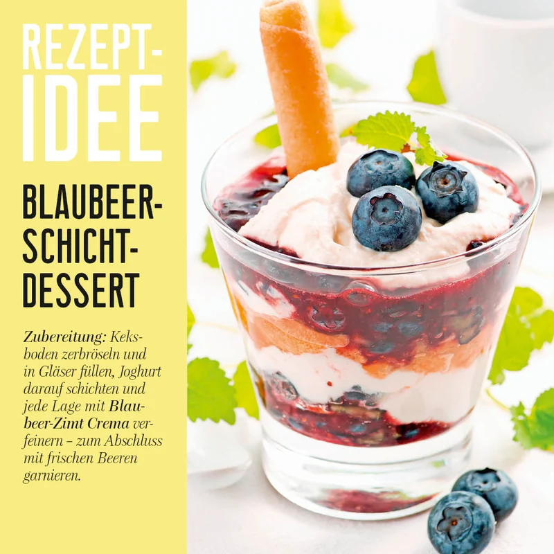 Blaubeer-Zimt Crema 250 ml