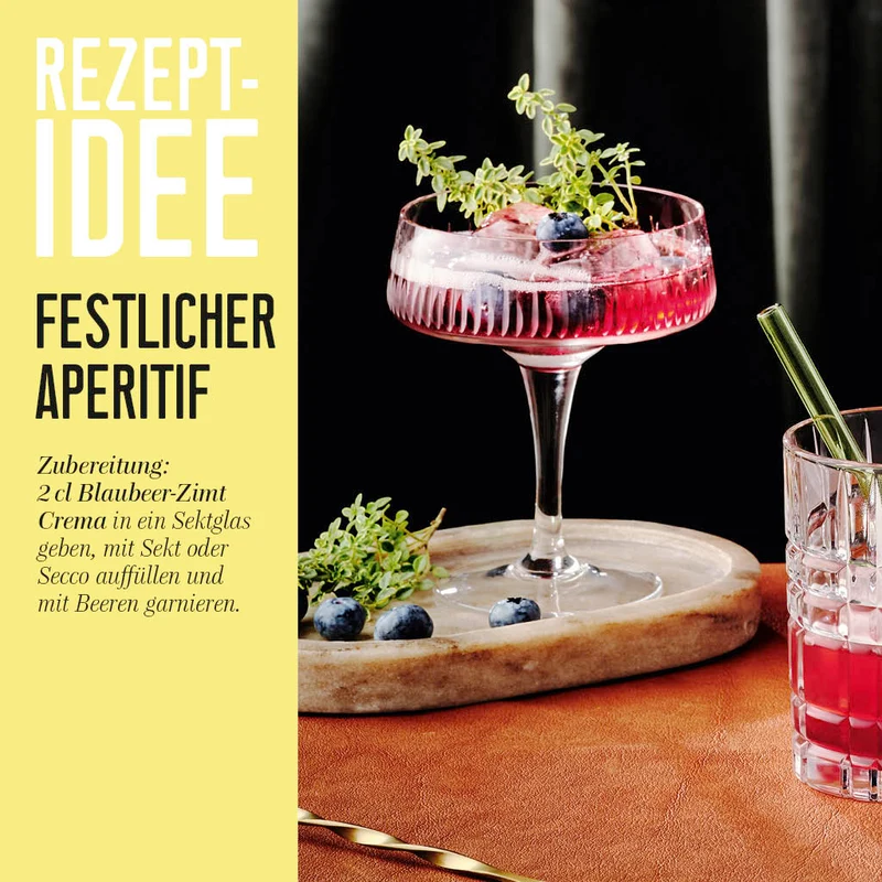 Blaubeer-Zimt Crema 250 ml