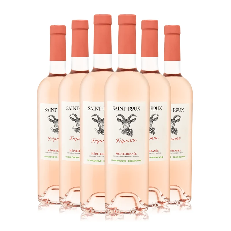 Vin Rosé IGP Méditerranée - Friponne