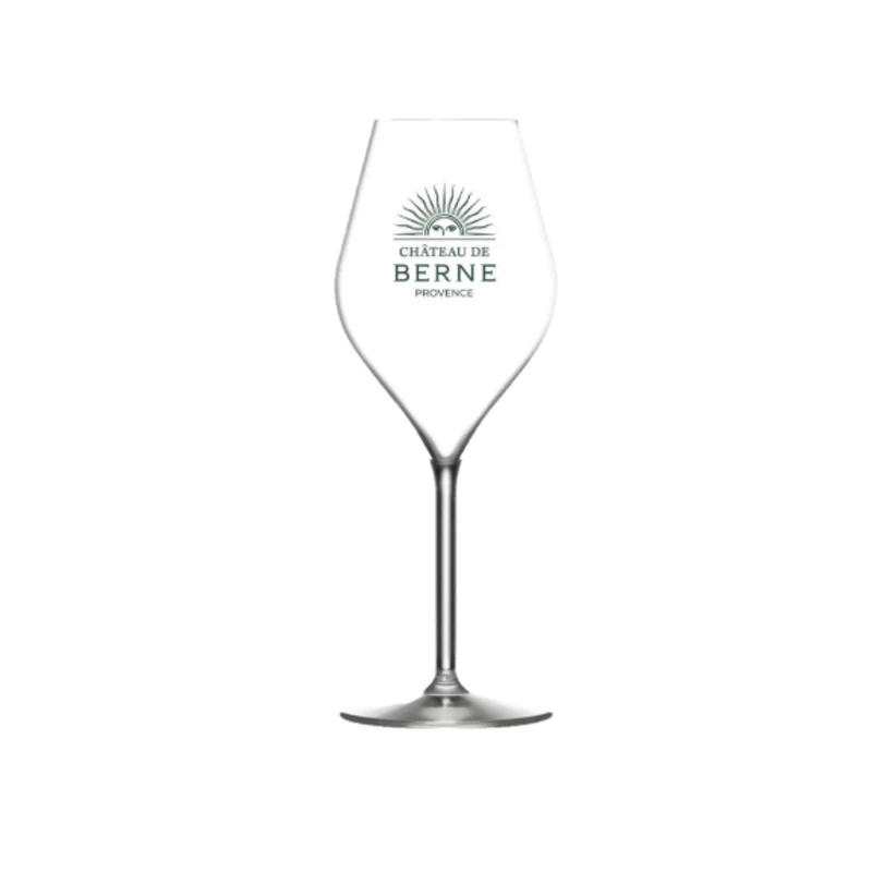 Château de Berne - Verres à vin en plastique