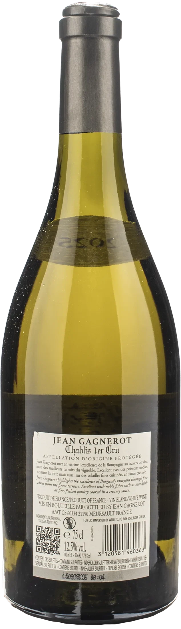 Jean Gagnerot Chablis 1er Cru 2025