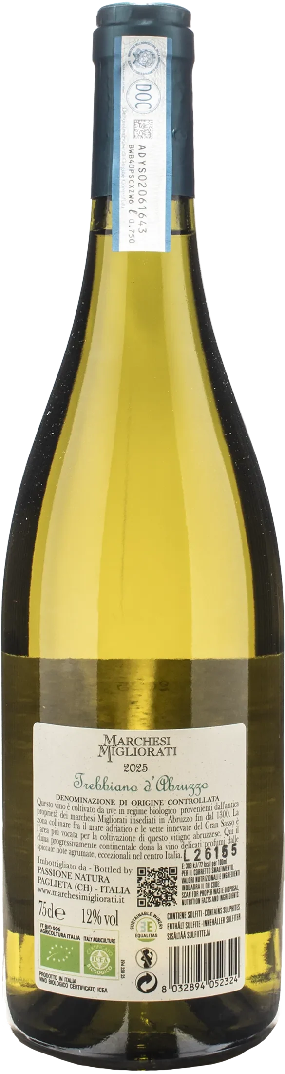 Marchesi Migliorati Trebbiano d'Abruzzo 2025