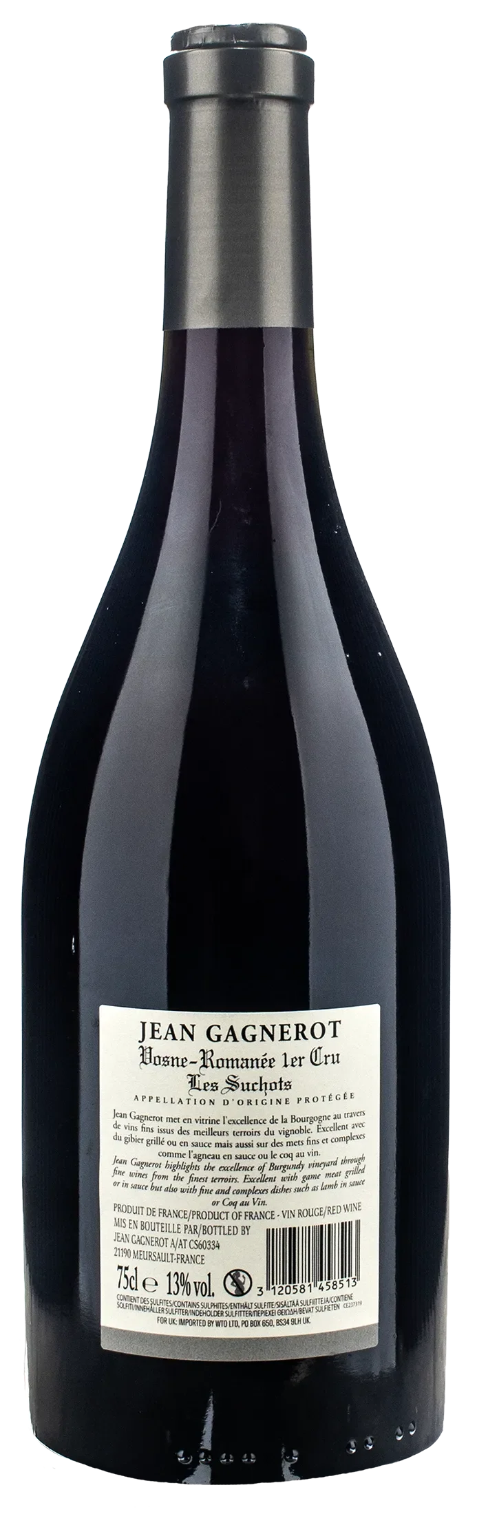 Jean Gagnerot Vosne Romanee 1er Cru Les Suchots 2021