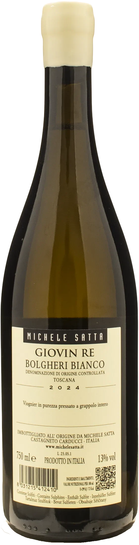 Michele Satta Giovin Re Bianco 2024