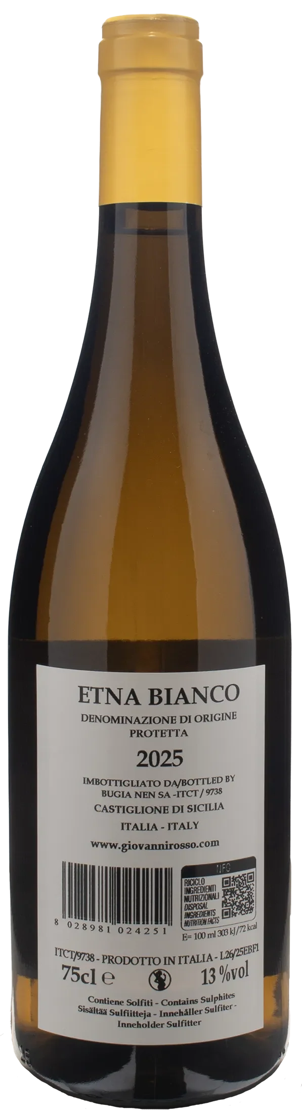 Giovanni Rosso Etna Bianco 2025