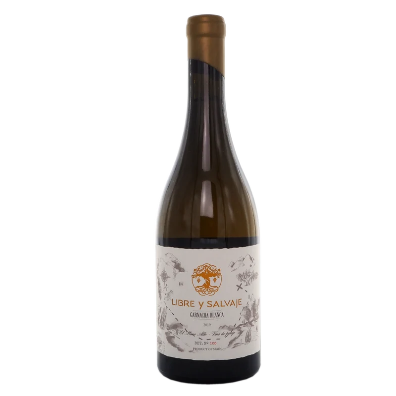 Libre & Salvaje white Garnacha 2020 DO Carinena