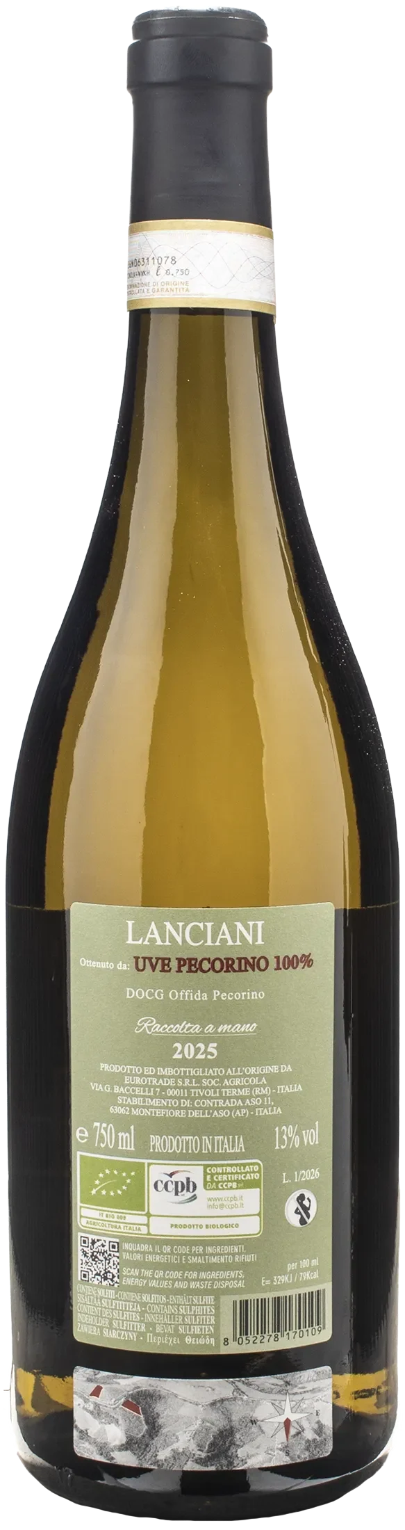 Lanciani Pecorino Versante Sud 2025