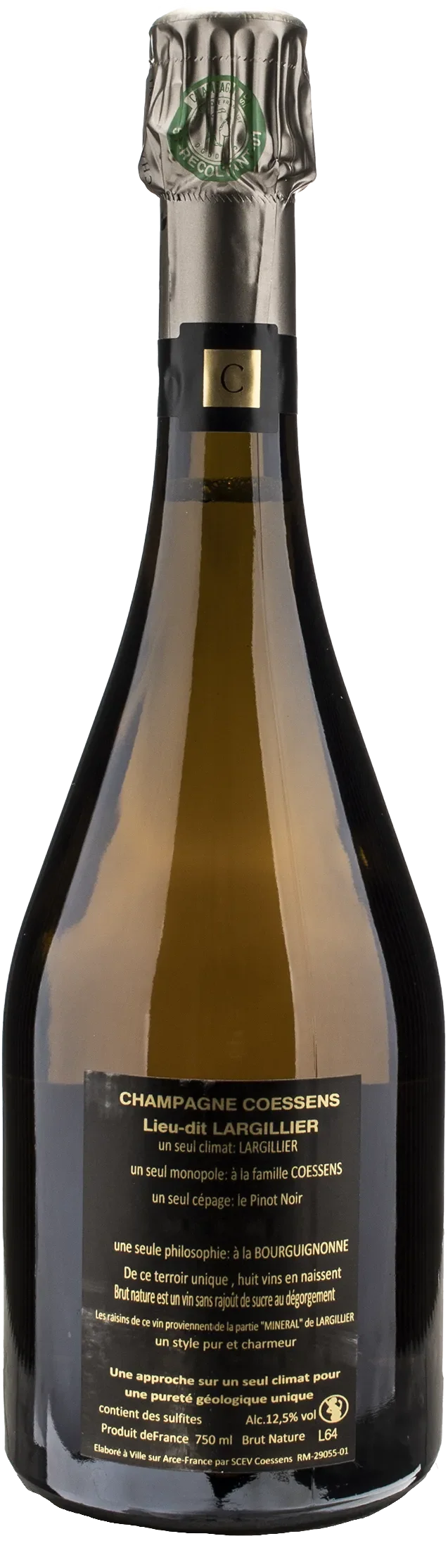 Coessens Champagne Largillier Brut Nature