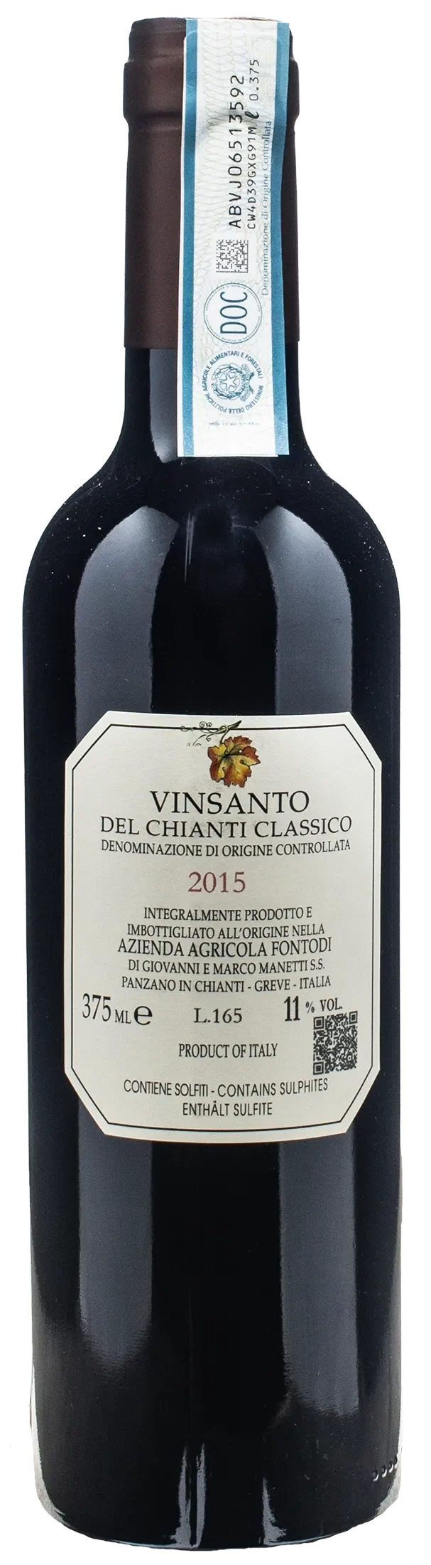 Fontodi Vin Santo del Chianti Classico 0.375L 2015