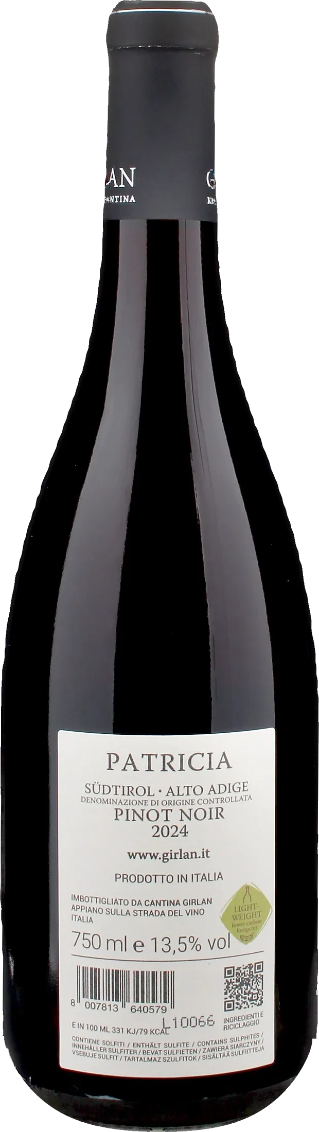 Girlan Pinot Nero Patricia 2024