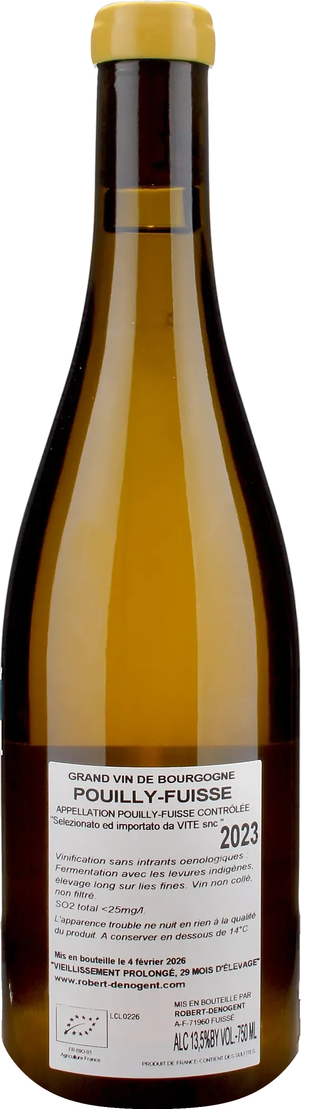 Robert Denogent Pouilly Fuisse La Croix 2023