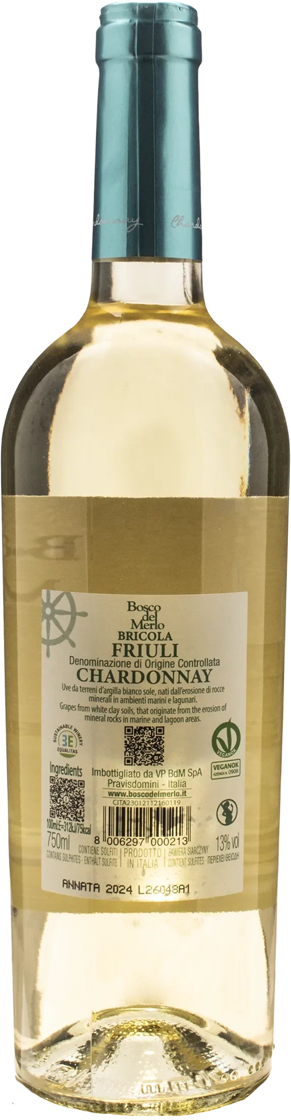 Bosco del Merlo Chardonnay Bricola 2024