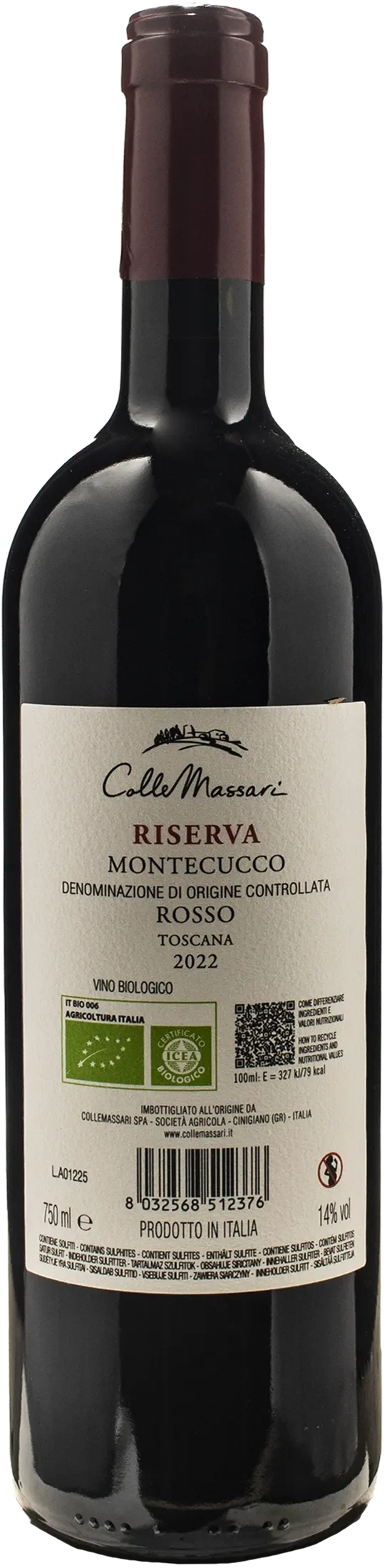Collemassari Montecucco Riserva 2022