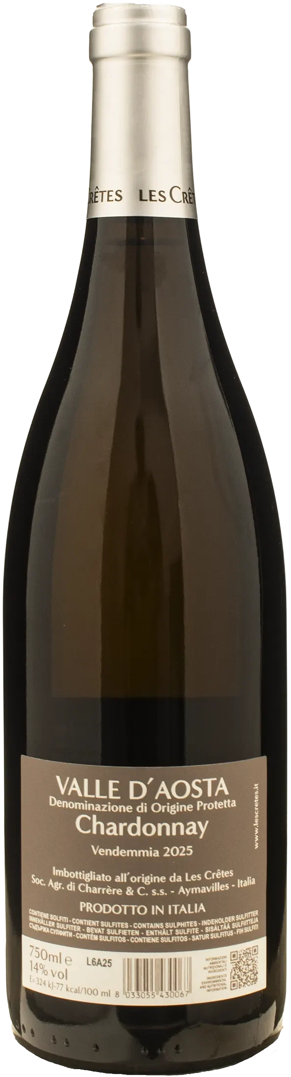 Les Cretes Chardonnay 2025