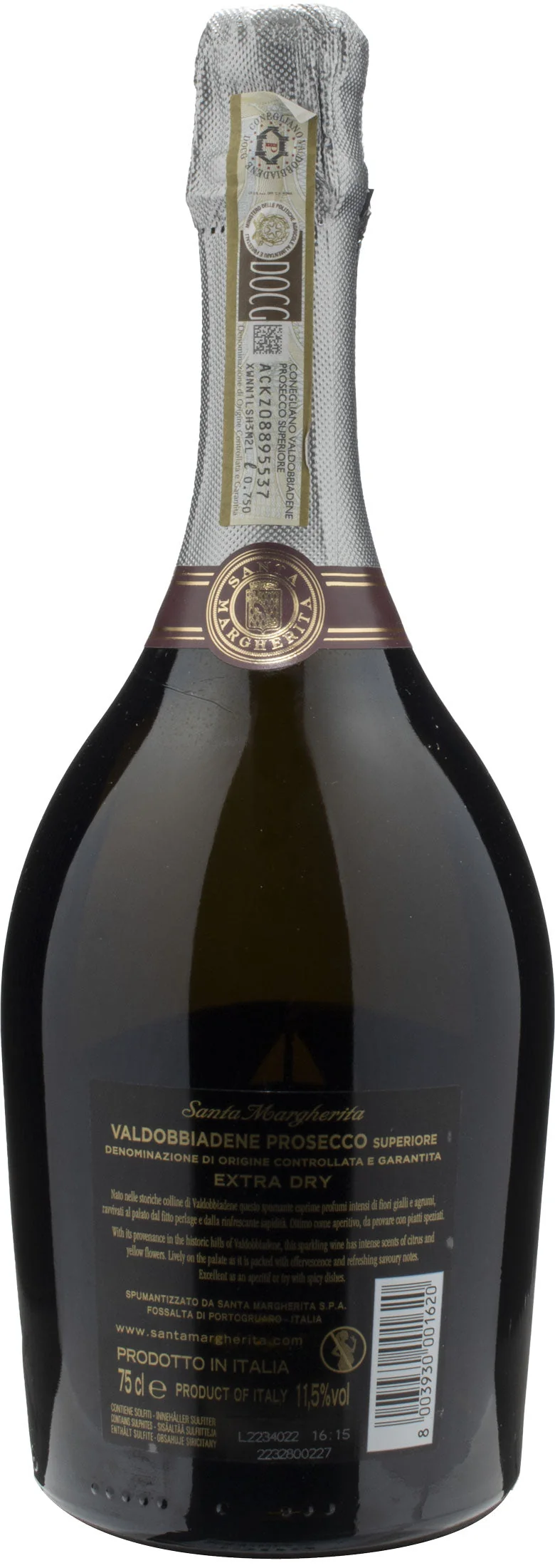 Santa Margherita Valdobbiadene Prosecco Superiore Extra Dry