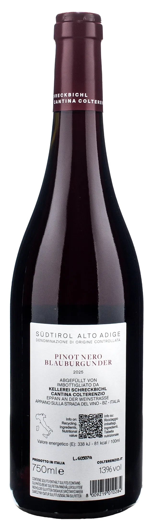 Colterenzio Pinot Nero 2025