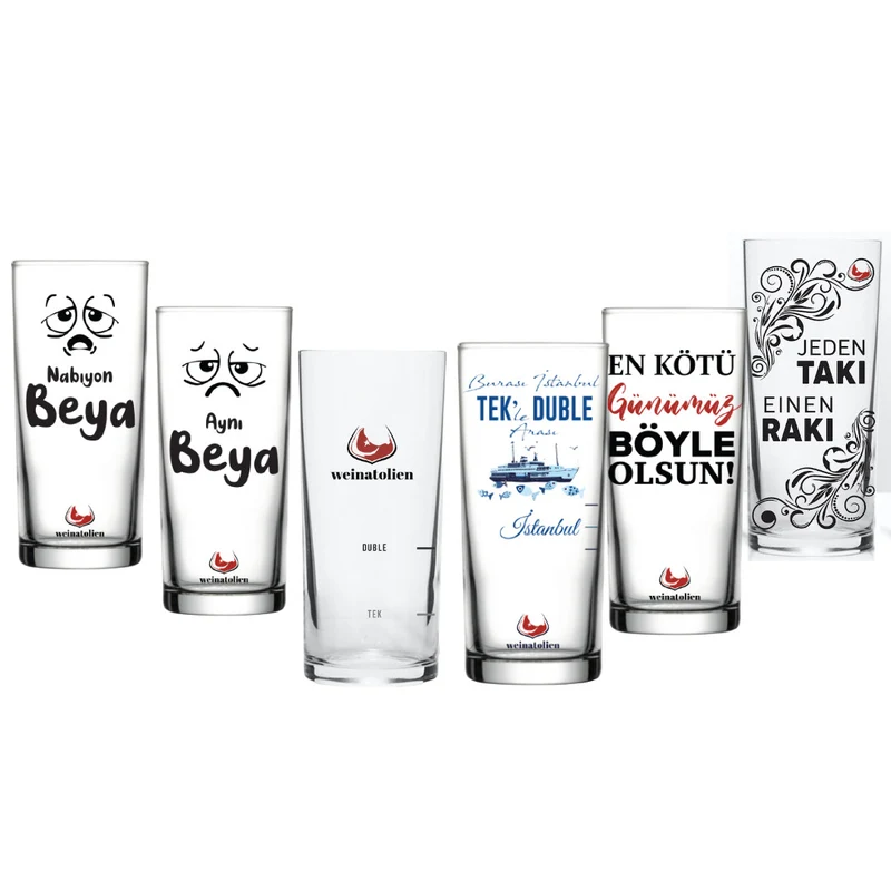 Rakı Gläser Set