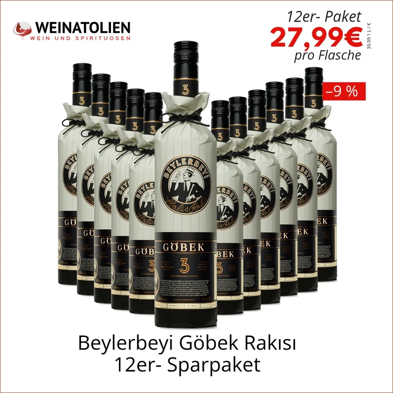 Beylerbeyi Göbek Rakısı 70 cl – 12er Sparpaket