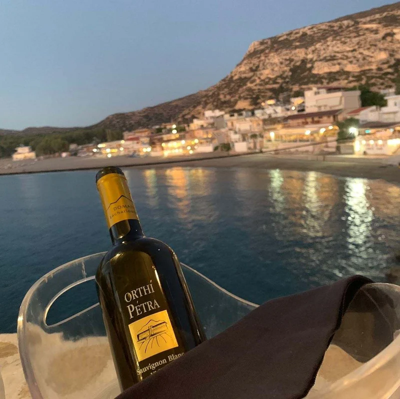 Orthi Petra Weißwein Domaine Zacharioudakis Kreta