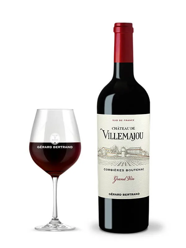 Château de Villemajou Grand Vin Rouge AOP Boutenac 2015 – 75cl