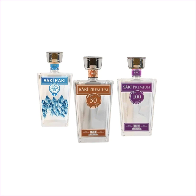 Sâki Rakı Premium Probierpaket – 3 Sorten