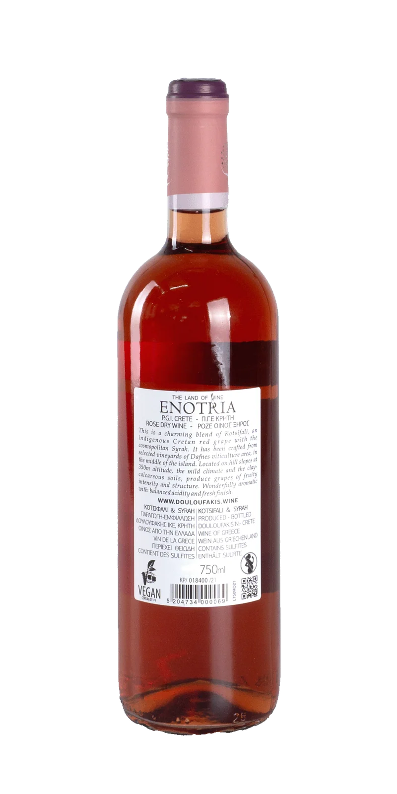 Enotria Rosé - Douloufakis Winery
