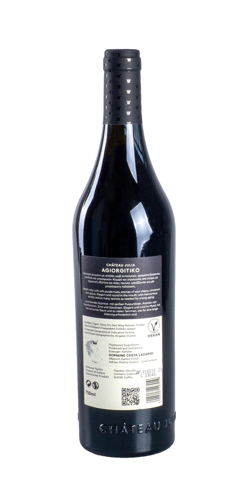 Château Julia Agiorgitiko – Domaine Costa Lazaridi