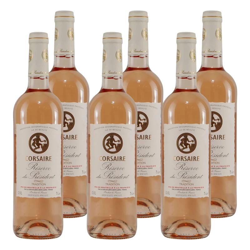Corsaire Réserve du Président Rosé -trocken- (6 x 0,75L)