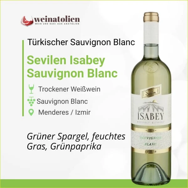 Sevilen Isabey Sauvignon Blanc