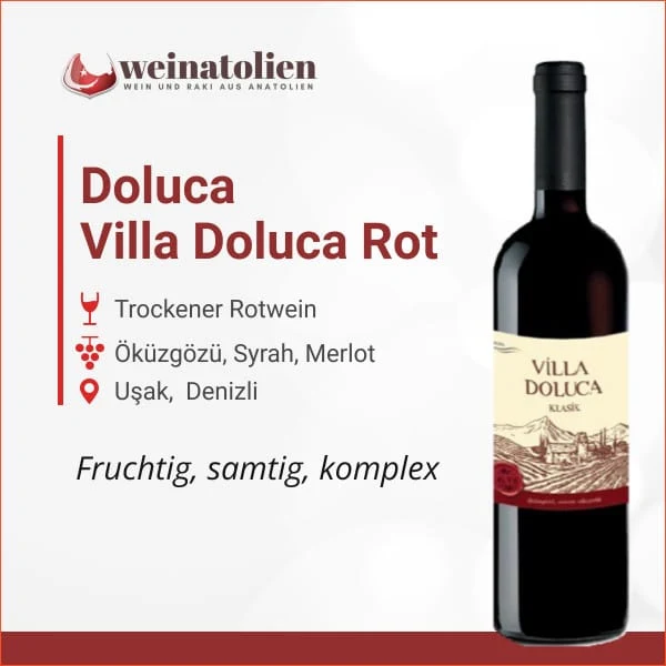 Villa Doluca Rot – Türkischer Rotwein