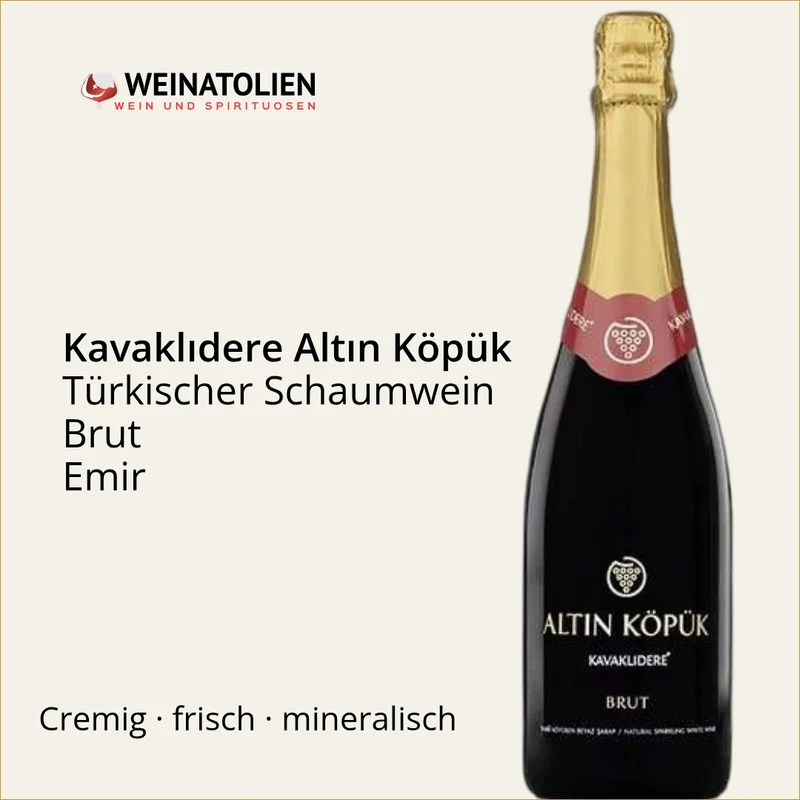 Kavaklıdere Altın Köpük – Türkischer Schaumwein aus Emir