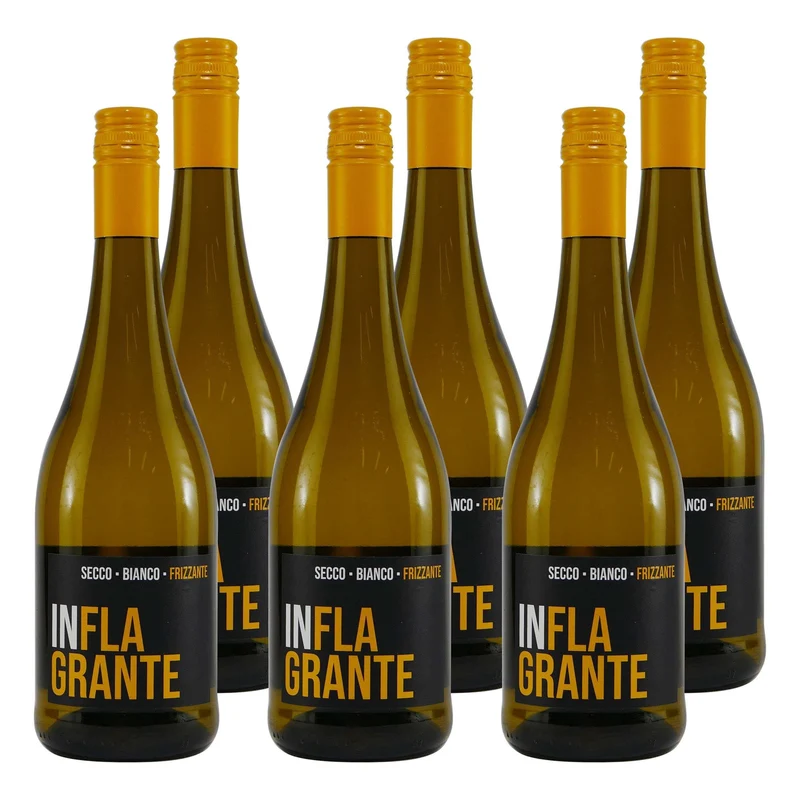 Inflagrante Secco Frizzante Bianco (6 x 0,75L)