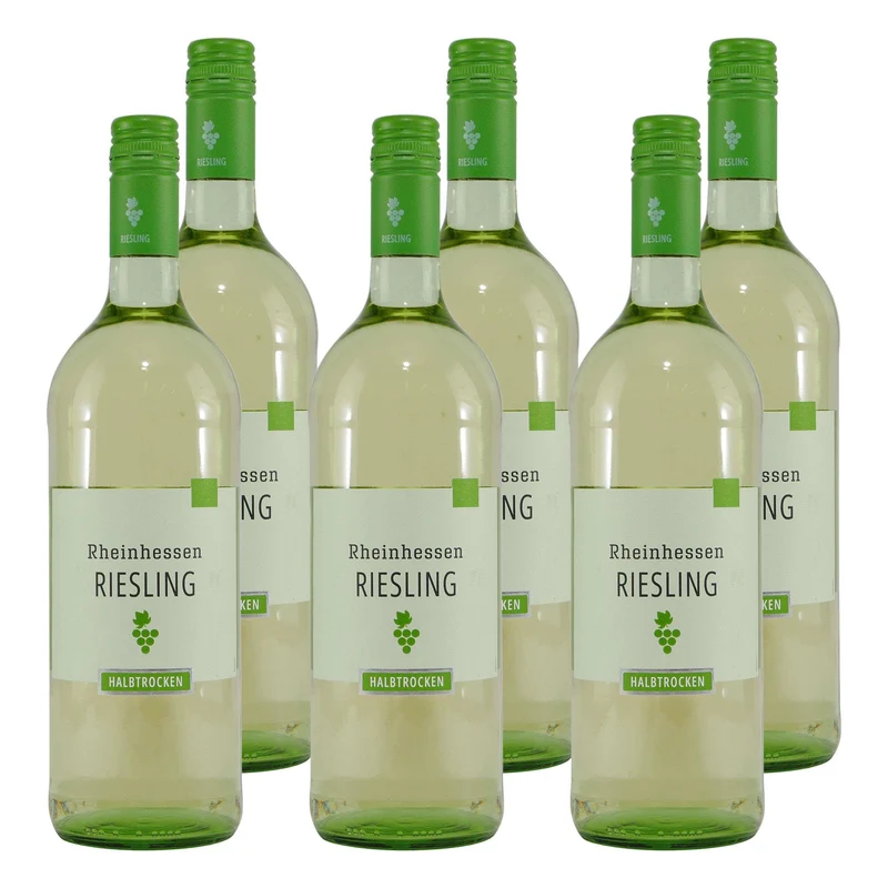 Kendermann Riesling QbA -halbtrocken- (6 x 1,0L)