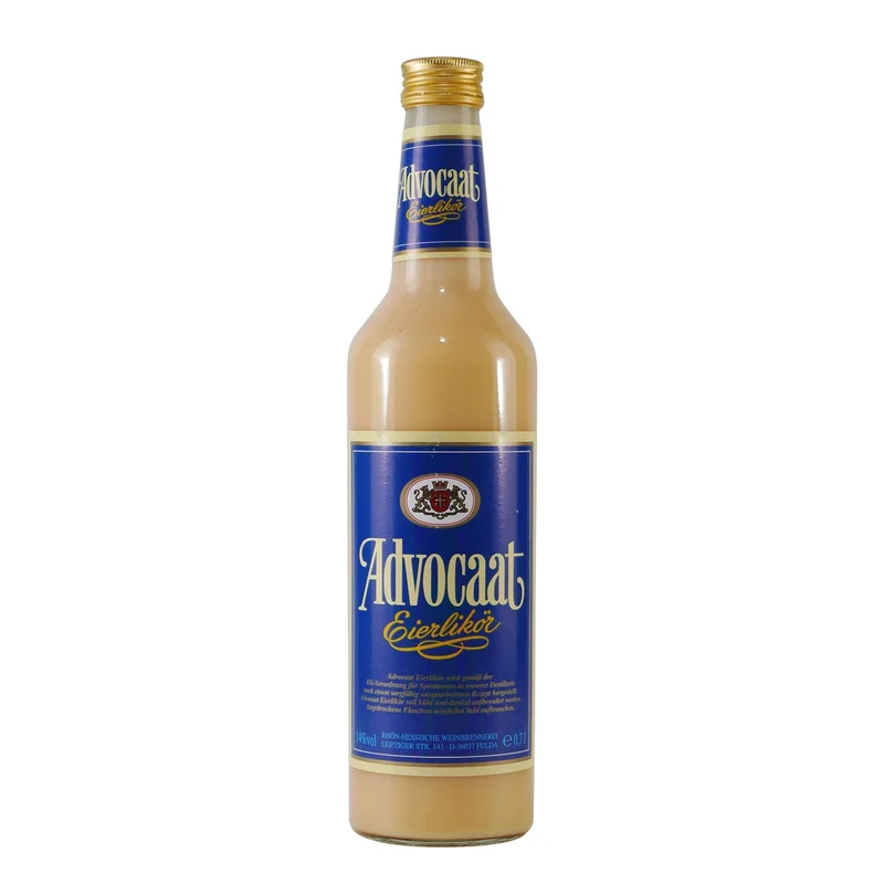 Rhön-Hessisch Advocaat Eierlikör mit Geschenk-Holzkiste