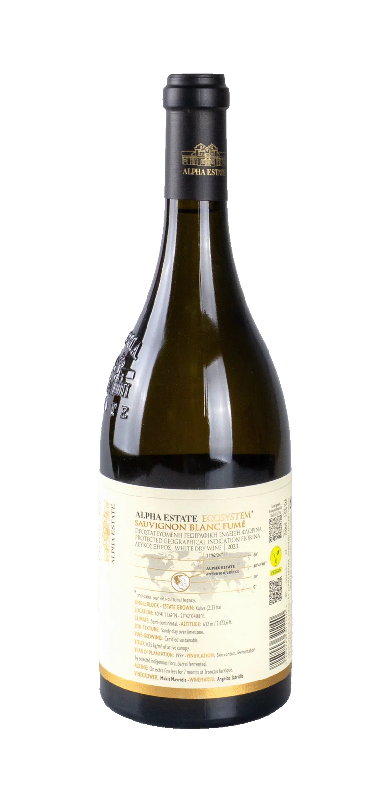 Sauvignon Blanc Fume Single Block Kaliva - Alpha Estate
