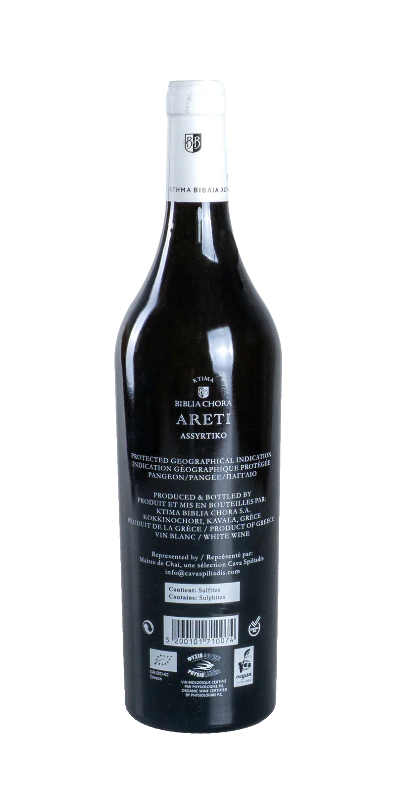 Areti Assyrtiko - Biblia Chora Estate