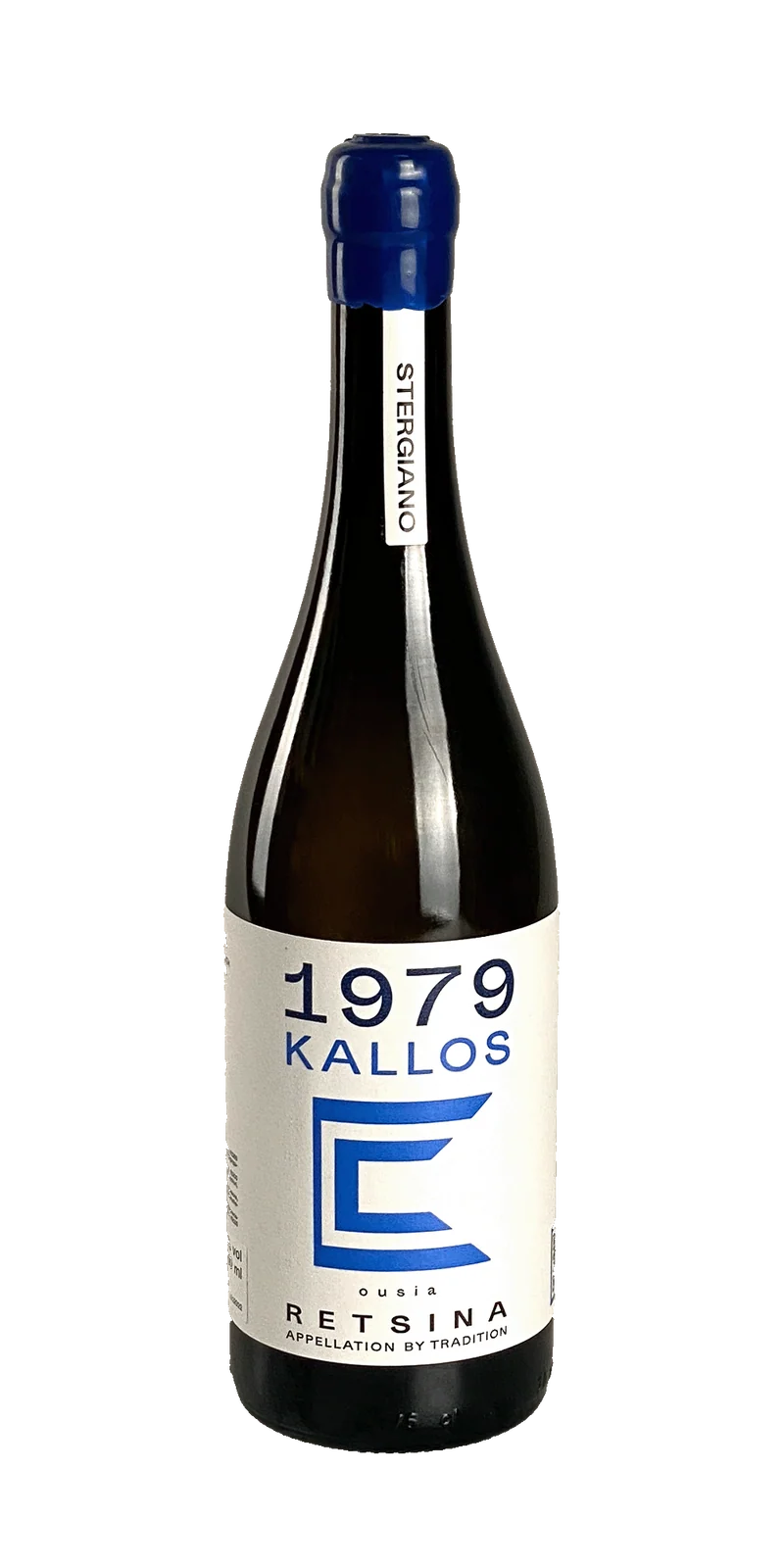 1979 Kallos Assyrtiko Stergiano Retsina